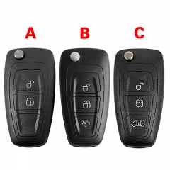 CS018059 Suitable for Ford key case 2-key/3-key trolley/3-key SUV foldable key c...