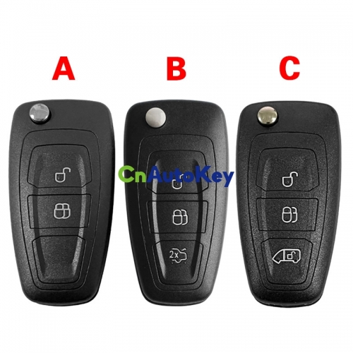 CS018059 Suitable for Ford key case 2-key/3-key trolley/3-key SUV foldable key case