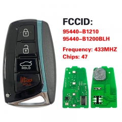 CN020237 Hyundai Genesis 2015-2017 Smart Key Remote 4 Buttons 433 MHz HITAG 47 C...