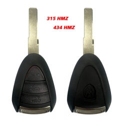 CN005026 Aftermarket 3 Buttons 315/434 MHZ For Porsche Remote Key