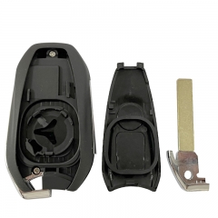 CS009053 Suitable for Peugeot key shell with illuminated keys and trolley keys