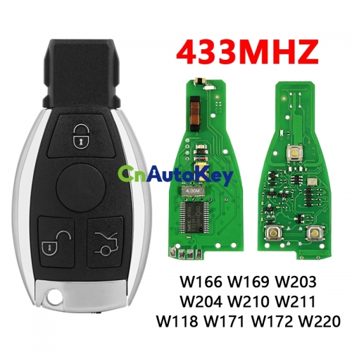 CN002099 NEC Remote Car Key 433Mhz for Mercedes Benz C E S Class CLS W166 W169 W203 W204 W210 W211 W118 W171 W172 W220
