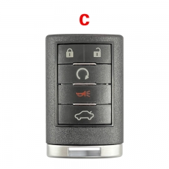 CN030022 FCC ID: OUC6000066 For Cadillac Escalade ESV EXT 2007-2014 CTS DTS Remote 4 5 6 Buttons Fob 315MHz SUV Key