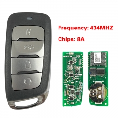 CN035017  Suitable for CHANA smart remote control key 4 buttons 434MHZ 8A chip