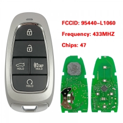CN020158 2019-2020 Hyundai Sonata 5 Button Smart Key Fcc TQ8-F08-4F27 PN 95440-L...