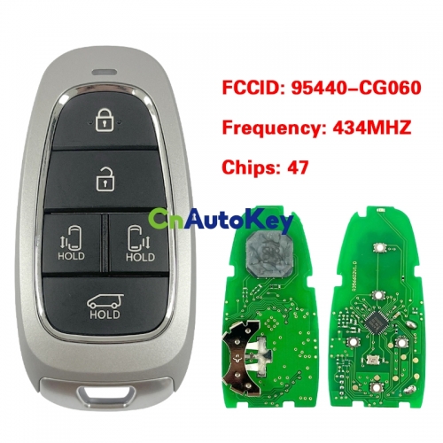 CN020248 Suitable for modern intelligent remote control key FCC: 95440-CG060 434MHZ 47 chip