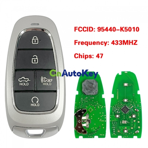 CN020249 Hyundai Santa Cruz 2022 Genuine Smart Remote Key 4+1 Buttons 433MHz 95440-K5010