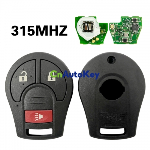 CN027018 Suitable for Nissan's new original factory without chip 315MHZ 2+1 button