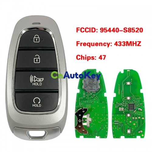 CN020271 Suitable for modern intelligent remote control key FCC: 95440-S8520 433MHZ 47 chip