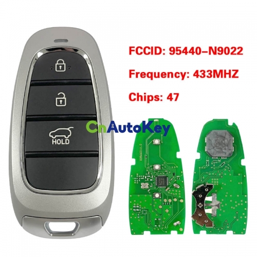CN020269 Suitable for modern intelligent remote control key FCC: 95440-N9022 433MHZ 47 chip