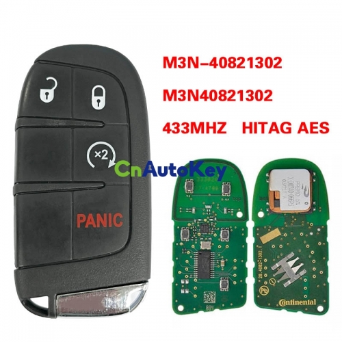 CN017022 2015 Fiat 500, 500L Smart Keyless Entry Remote Key Fob