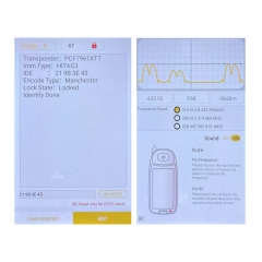 CN003161 original Honda 2 button remote key with PCF7961X(Hitag3) ID 47 chip-434mhz Model: Honda G FCC ID: CWTWB1G721