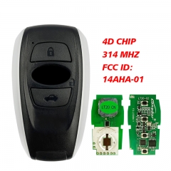 CN034010 Key for Subaru 2014 BRZ, l-egacy, 2014-, 2015 Impreza-XV 2015, Forester 2014- 4D Chip 312mhz 14AHA-01 281451-5801