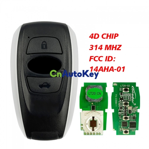 CN034010 Key for Subaru 2014 BRZ, l-egacy, 2014-, 2015 Impreza-XV 2015, Forester 2014- 4D Chip 312mhz 14AHA-01 281451-5801