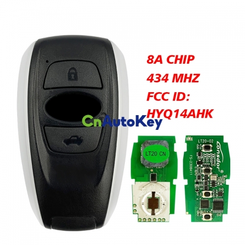 CN034007 2017-2020 Subaru 3-Button Smart Key PN 88835-FL03A HYQ14AHKCN034007 2017-2020 Subaru 3-Button Smart Key PN 88835-FL03A HYQ14AHK 434mhz 231451-7000 8Achip