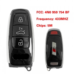 CN008014 Original Smart Remote Key 2019 2021 Audi A5 A6 A7 S Series 3+1 Keyless 4N0 959 754 BF