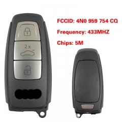 CN008069 ORIGINAL Smart Key for Audi A8 2017+ 3 Buttons 434MHz Keyless Go 4N0 95...