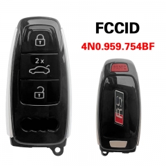CN008104 MLB Suitable for Audi 3+1 key RS smart remote control key FCC:4N0.959.7...