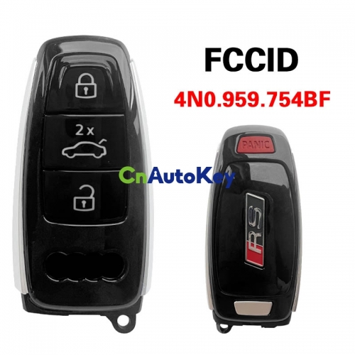 CN008104 MLB Suitable for Audi 3+1 key RS smart remote control key FCC:4N0.959.754BF