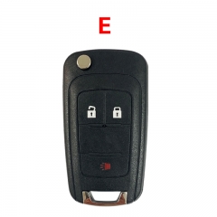 CN014058 2011-2016 Chevrolet Cruze Entry Remote Flip Key Fob 434MHZ(FCC OHT01060512, PN 13504199, 13500221 PCF7937E Chip