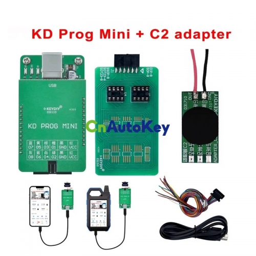 CNP191 KEYDIY New Arrival KD PROG MINI for Reading Dashboard Data / C2 Adapter for VW MQB for All Keys Lost Working with KD MATE
