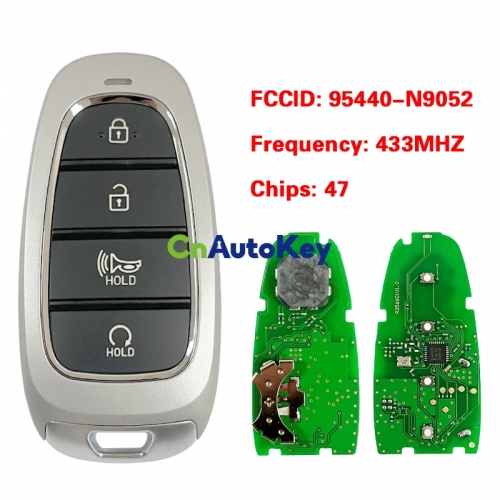 CN020243 4 Buttons 433MHZ 47 Chip for Hyundai Staria 2022 Smart Remote Key FCC ID: 95440-N9052