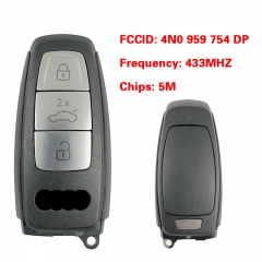 CN008109 MLB Original 3 Button 433 MHz 5M Chip for Audi A8 2017-2021 Smart Key Remote FCC ID 4N0 959 754 DP Keyless Go