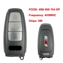 CN008120 MLB Original 3 Button Audi S 433 MHz 5M Chip for Audi A8 2017-2021 Smar...