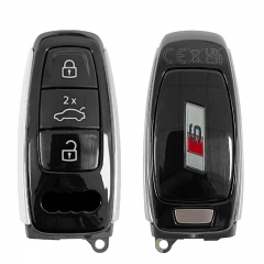 CN008139 MLB Original 3 Button Audi S 5M Chip for Audi A8 2017-2021 Smart Key Remote Control FCC ID 4N0 959 754 EM Keyless Go