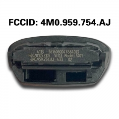 CN008050 MLB Suitable for Audi Q7 original remote control key 3 buttons 433Mhz 5M chip FCC: 4M0 959 754 AJ Keyless GO