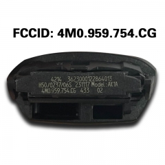CN008143 MLB Suitable for Audi original remote control key 3+1buttons 433Mhz 5M chip FCC: 4M0 959 754 CG Keyless GO