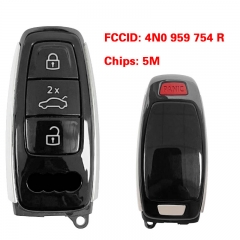 CN008158 MLB Original 3+1 Button 5M Chip for Audi A8 2017-2021 Smart Key Remote ...