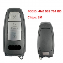 CN008157 MLB Original 3 Button 5M Chip for Audi A8 2017-2021 Smart Key Remote Control FCC ID 4N0 959 754 BD Keyless Go