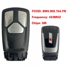 CN008149 MLB Suitable for Audi original remote control key 3 buttons 433Mhz 5M c...