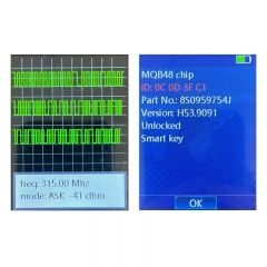 CN008152 Suitable for Audi original remote control key 3+1 buttons 315Mhz MQB48 chip FCC: 8S0 959 754 J Keyless GO