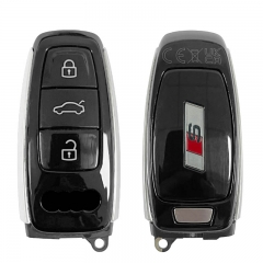 CN008130 MLB Original 3 Button Audi S 433MHZ 5M Chip for Audi A8 2017-2021 Smart Key Remote Control FCC ID 4N0 959 754 EN Keyless Go