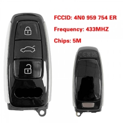 CN008131 MLB Original 3 Button 433MHZ 5M Chip for Audi A8 2017-2021 Smart Key Re...