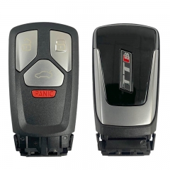 CN008173 Suitable for Audi original remote control key 3+1 buttons 315Mhz MQB48 chip FCC: 8S0 959 754 BS Keyless GO