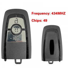 CN093014 for Lincoln 3-button smart key 434MHZ 49 chip keyless go