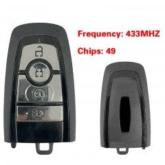 CN093015 for Lincoln 4-button smart key 433MHZ 49 chip keyless go