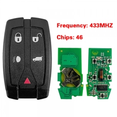 CN004012 Land rover for Freelander 5 button Smart Card 433MHz 46 electronic board inside