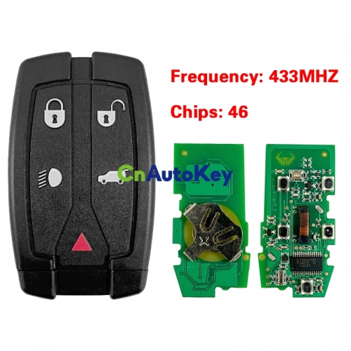 CN004012 Land rover for Freelander 5 button Smart Card 433MHz 46 electronic board inside