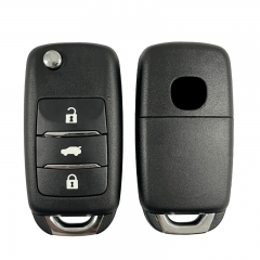 CN035018 3 buttons Car FOB Remote Key for CHANGAN E-Star Folding Remote Key 433M...