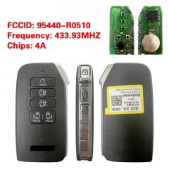 CN051210 KIA Carnival 2022 Genuine Smart Remote Key 8+1 Buttons 433MHz 95440-R0510