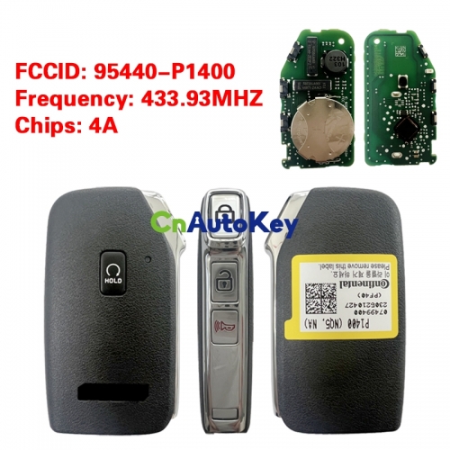 CN051205 Kia Sportage 2023 Genuine Smart Remote Key 3+1 Button 433MHz 95440-P1400