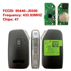 CN051199 KIA Stinger 2022 Genuine Smart Remote Key 4+1 Buttons 433MHz 95440-J550...