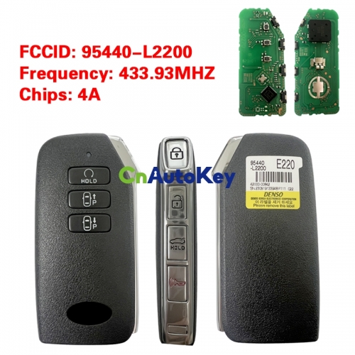 CN051213 KIA K5 Genuine Smart Key 7 Buttons 433MHz 95440-L2200
