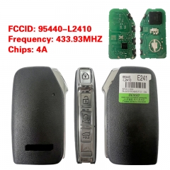 CN051220 KIA K5 2021 Genuine Smart Remote Key 4 Buttons 433MHz Auto Start 95440-L2410