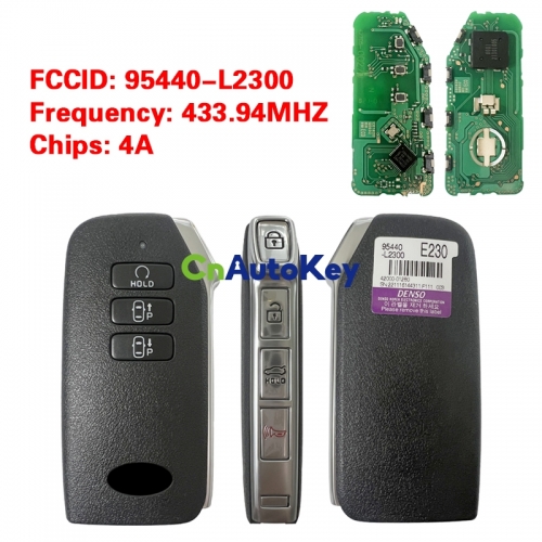 CN051219 KIA K5 2021 Genuine Smart Remote Key 6+1 Buttons 433MHz 95440-L2300