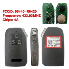 CN051208 KIA Carnival 2022 Smart Remote Key 7 Buttons 433MHz 95440-R0420